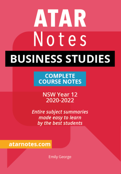 HSC Year 12 Business Studies Notes