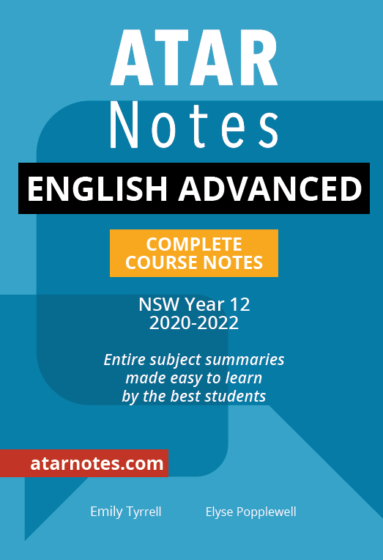 HSC Year 12 English Advanced Notes