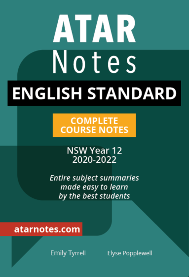 HSC Year 12 English Standard Notes