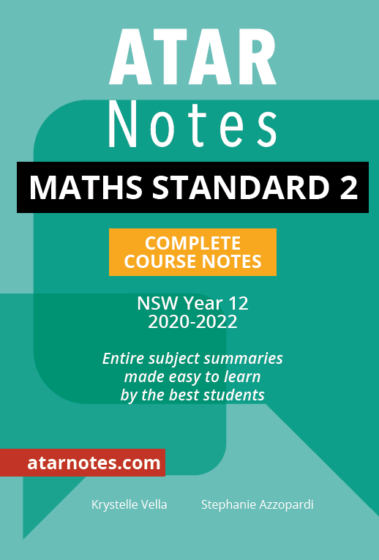 HSC Year 12 Mathematics Standard 2 Notes