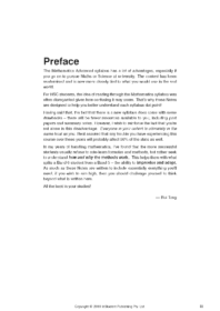Year 12 Mathematics Advanced Notes