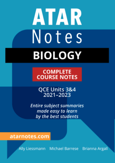 QCE Biology 3&4 Notes (2021-2023)