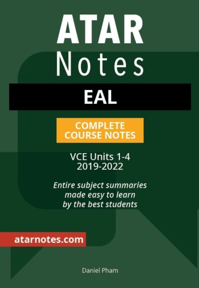 VCE EAL Notes