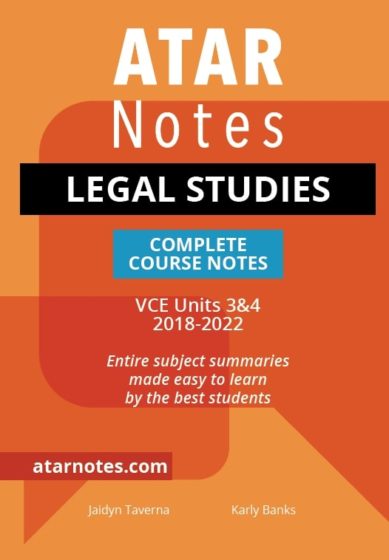 VCE Legal Studies Notes