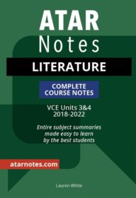 vce literature notes