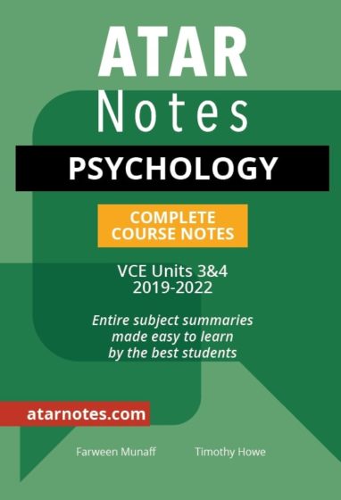 vce psychology notes