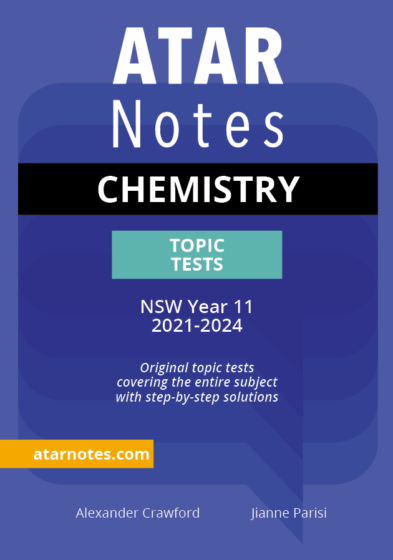 HSC Year 11 Chemistry Topic Tests