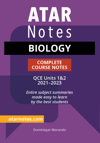QCE Biology Units 1&2 Notes