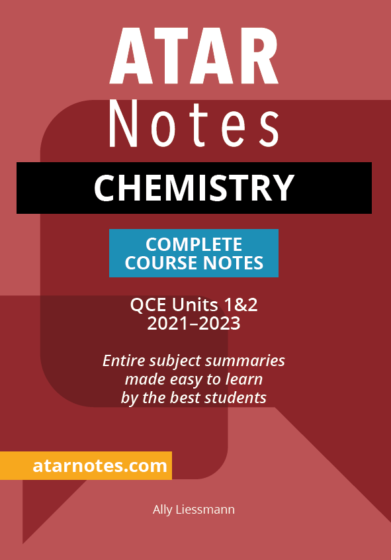 QCE Chemistry Units 1&2 Notes