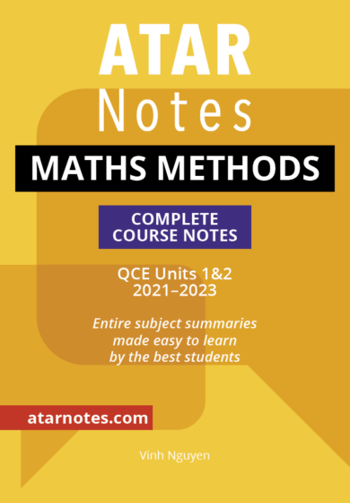 QCE Maths Methods Units 1&2 Notes