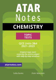 QCE Chemistry Units 3&4 Topic Tests