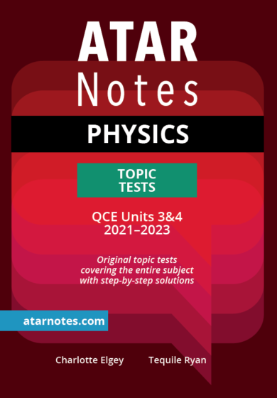 QCE Physics Units 3&4 Topic Tests
